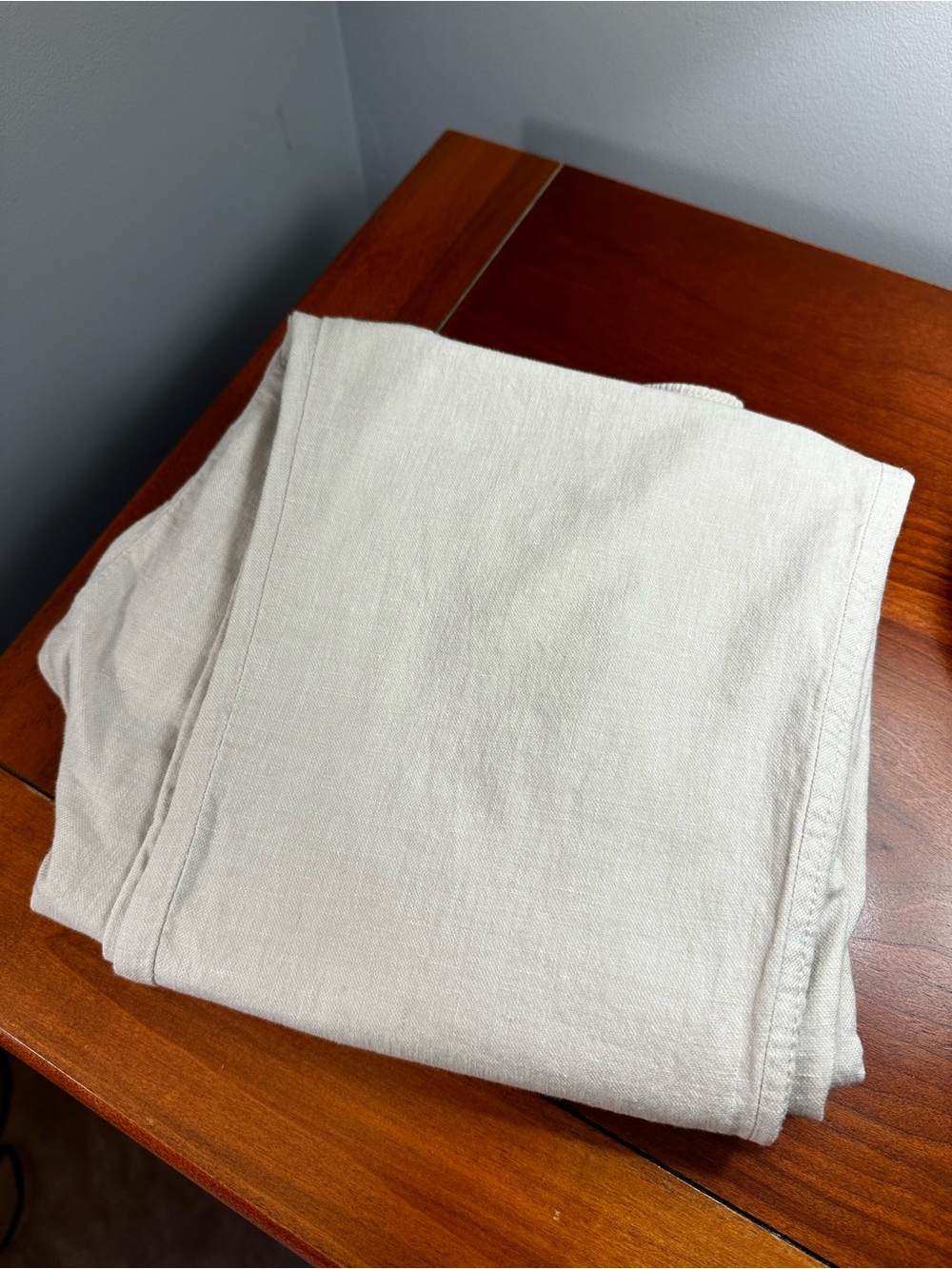 Linen Pants in Cream - Picture 4 of 4